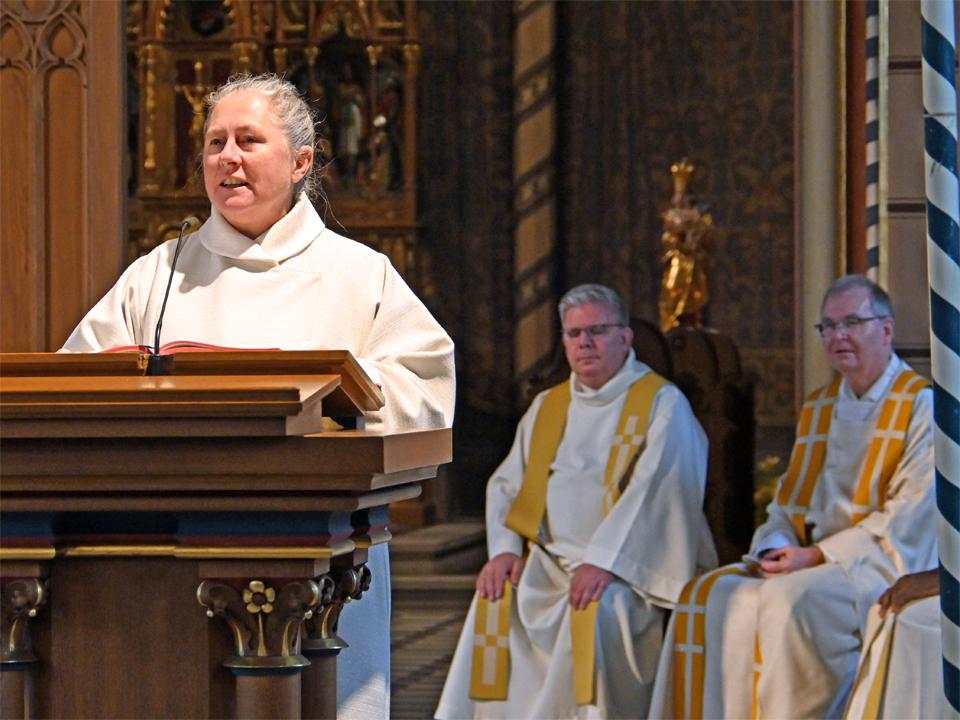 07 Erster Gottesdienst Pius Troxler