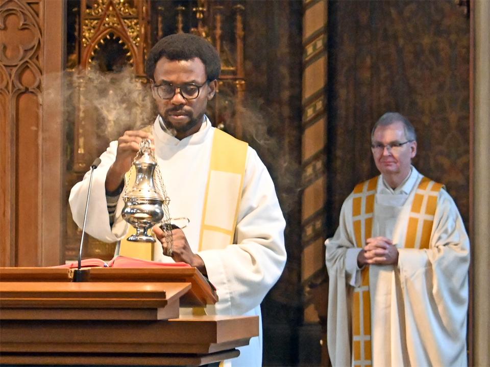 08 Erster Gottesdienst Pius Troxler