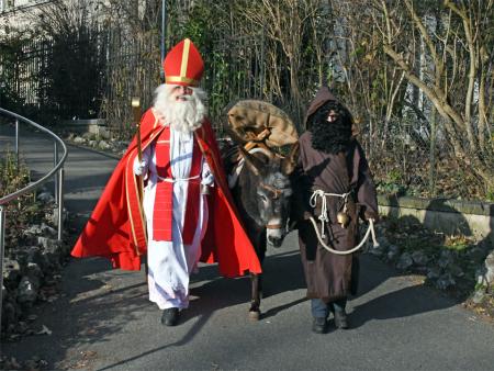 Der Nikolaus ist unterwegs