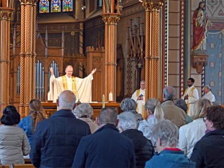 14 Erster Gottesdienst Pius Troxler