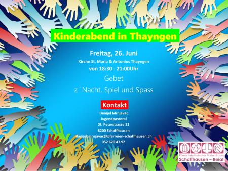 Kinderabend Thayngen