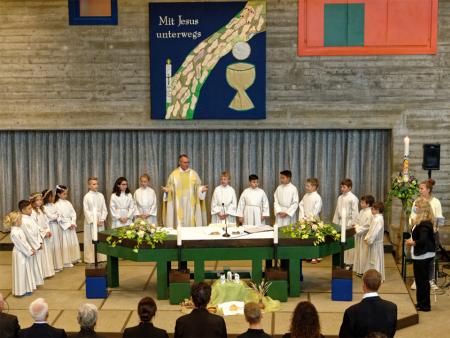Erstkommunion 2021 in der Kirche St. Konrad