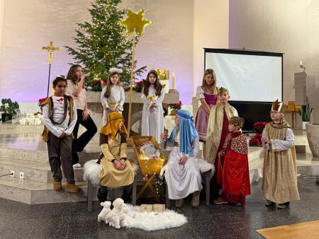 Krippenspiel St. Peter