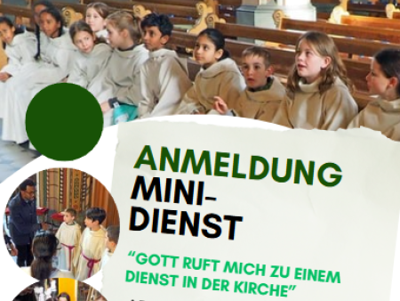 Anmeldung zum Dienst als Ministrant:in